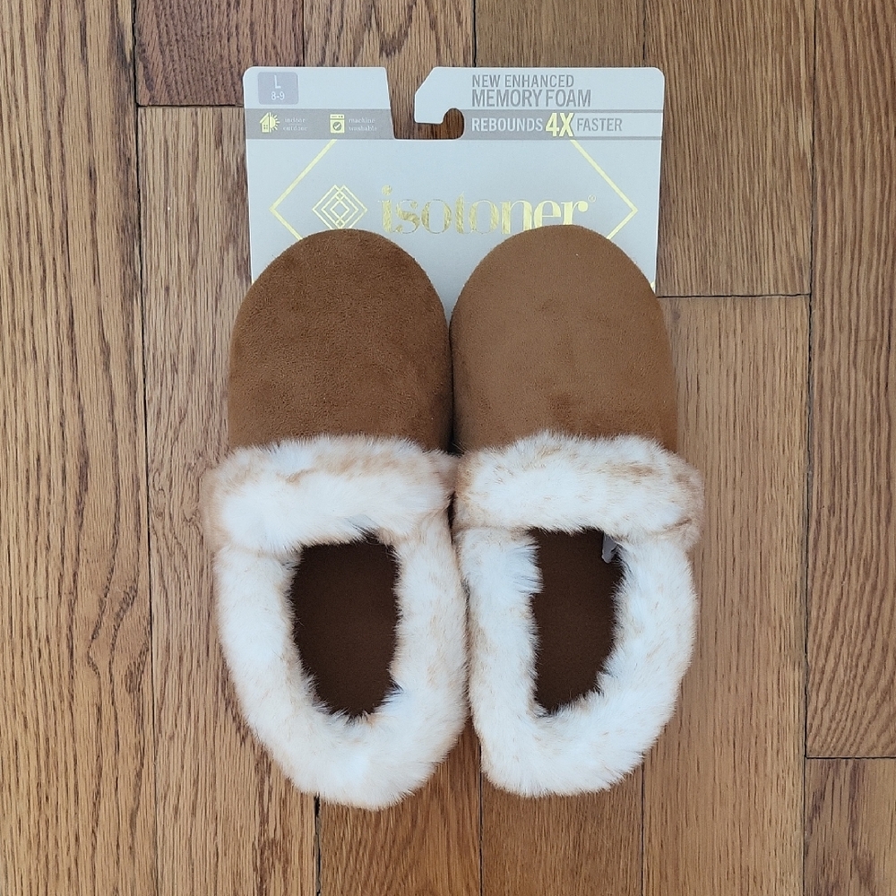 FIRM!💜Ladies Isotoner Slippers